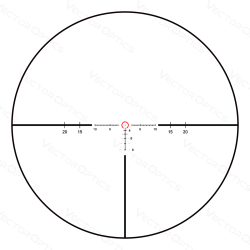 lunette continental x6 1-6x24 sfp ret bdc coyote